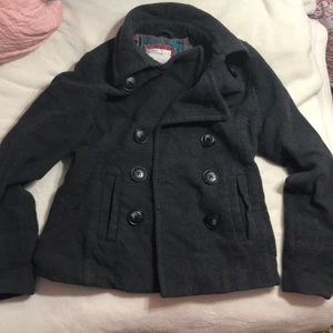 Size M wool coat from Aeropostale